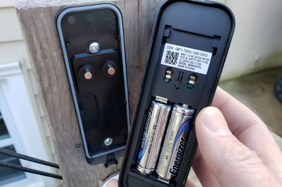 Blink doorbell battery