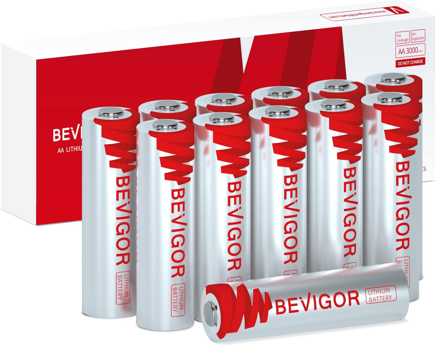 BEVIGOR Lithium Batteries AA Size