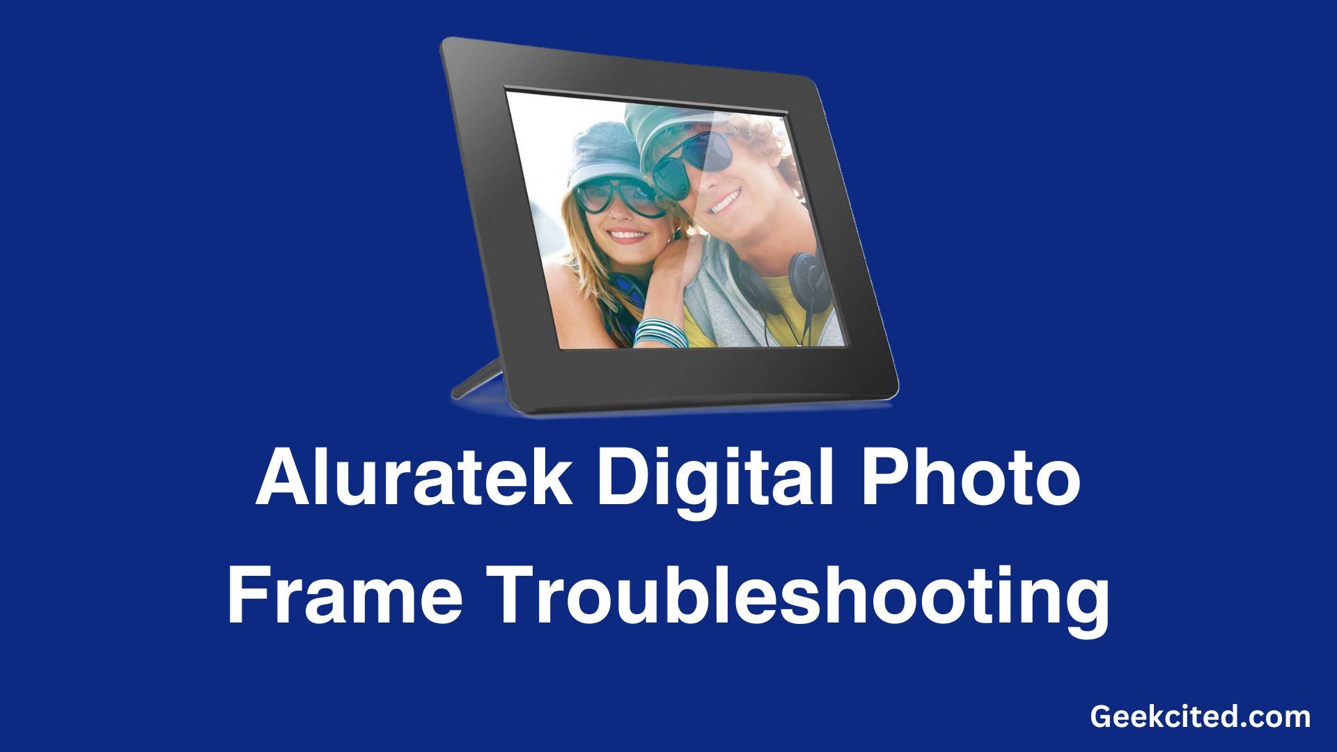 Aluratek Digital Photo Frame Troubleshooting