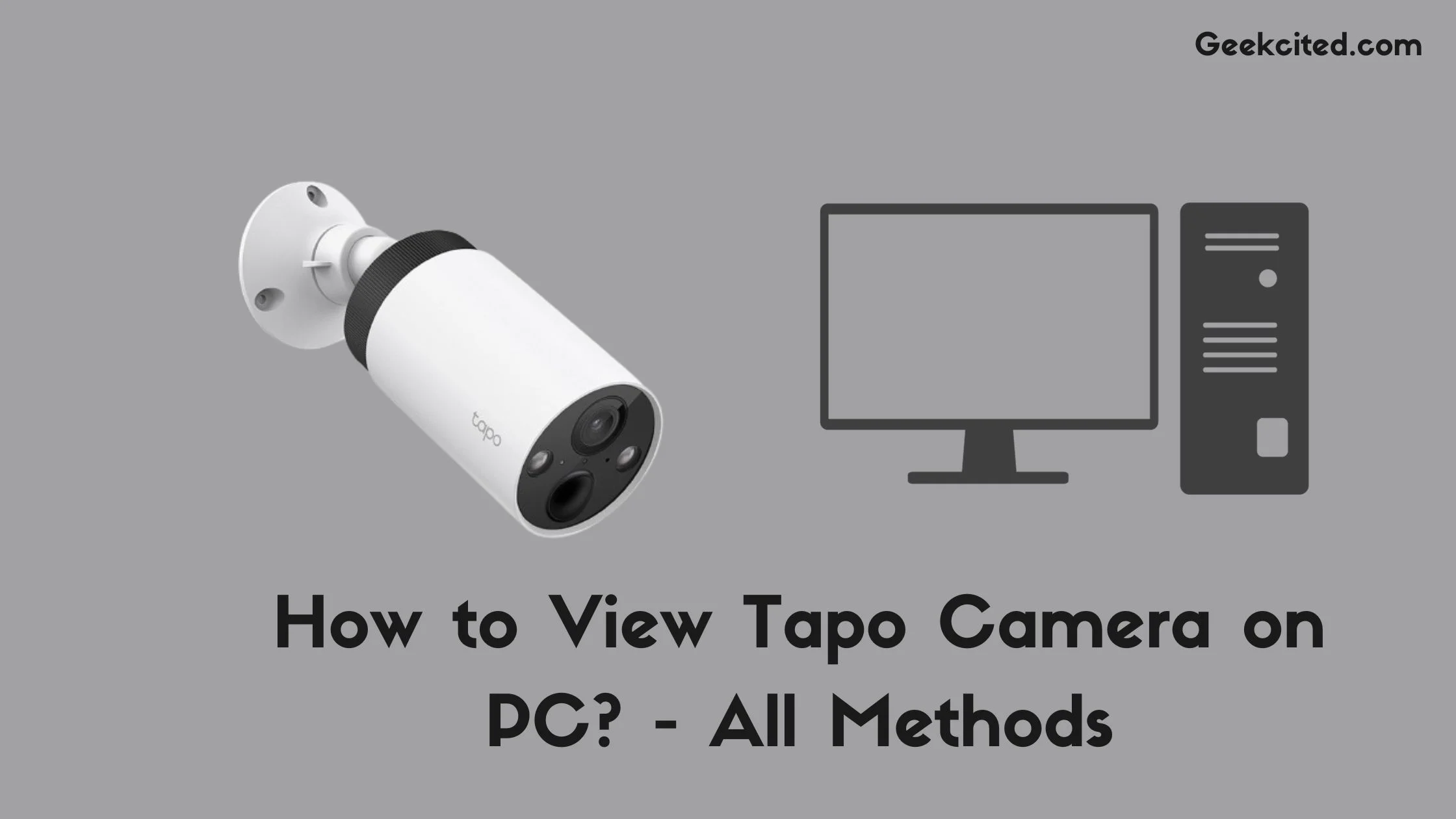 How to View Tapo Camera on PC