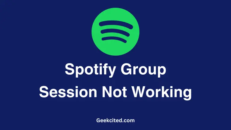 Spotify Group Session Not Working