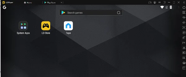 stream tapo on pc using android emulator