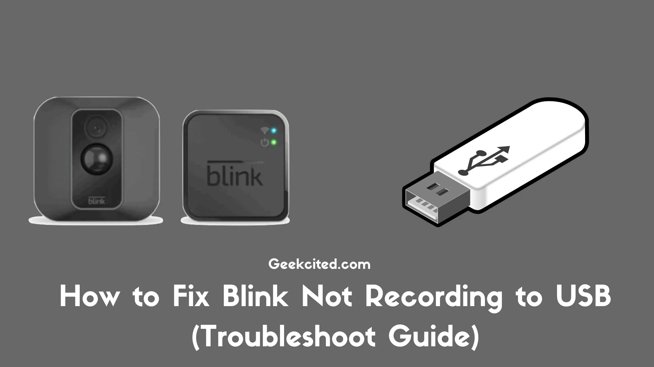 How to Fix Blink Not Recording to USB (Troubleshoot Guide)