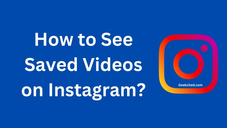 How to See Saved Videos on Instagram