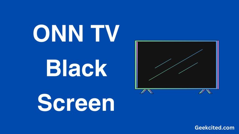 ONN TV Black Screen