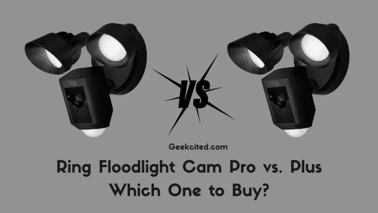 Ring Floodlight Cam Pro vs. Plus